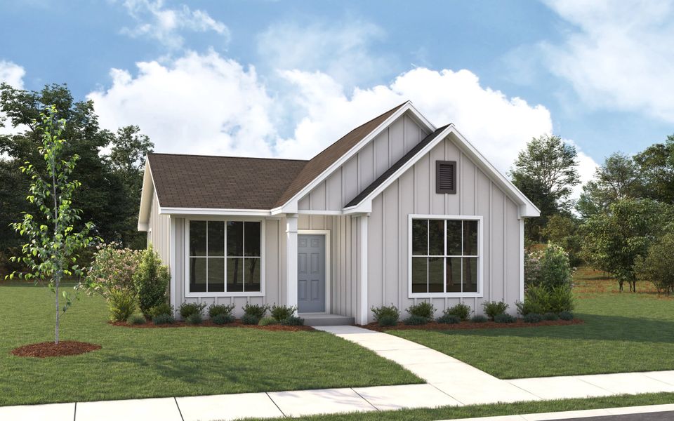 Front exterior of a home in the The Cottages at Pagosa Springs community, located in Bryan, TX (Image 1). Front exterior of a home in the The Cottages at Pagosa Springs community, located in Bryan, TX (Image 1).