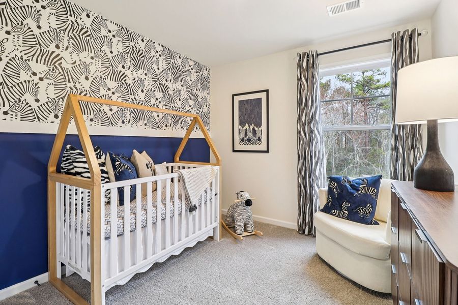Comfortable secondary bedrooms provide space for every stage of life