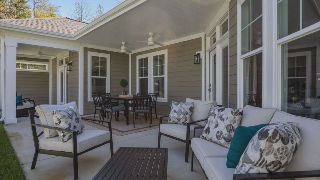 Exterior details of a home in The Villas at Pinewood, Asheboro (Image 5).