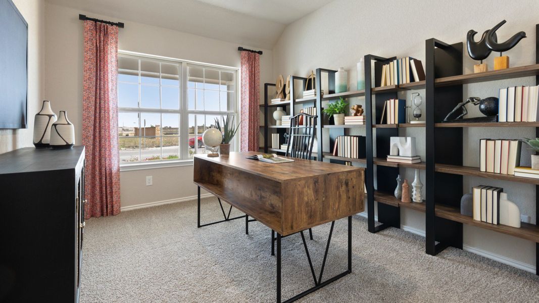 Swenson Heights Model Home Home Office