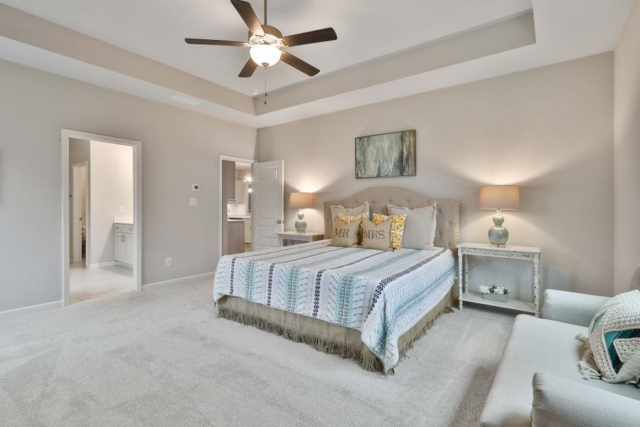 Furnished interior in a model home at Wimberly Estates in Newnan (Image 20). Furnished interior in a model home at Wimberly Estates in Newnan (Image 20).