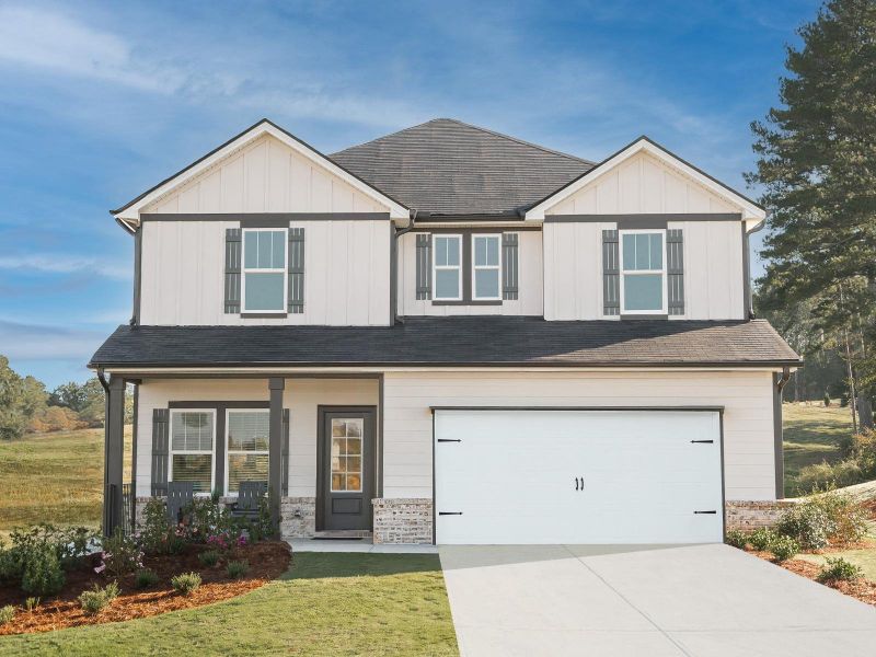 Welcome to the Dakota floorplan modeled at Preserve at Mountain Creek.