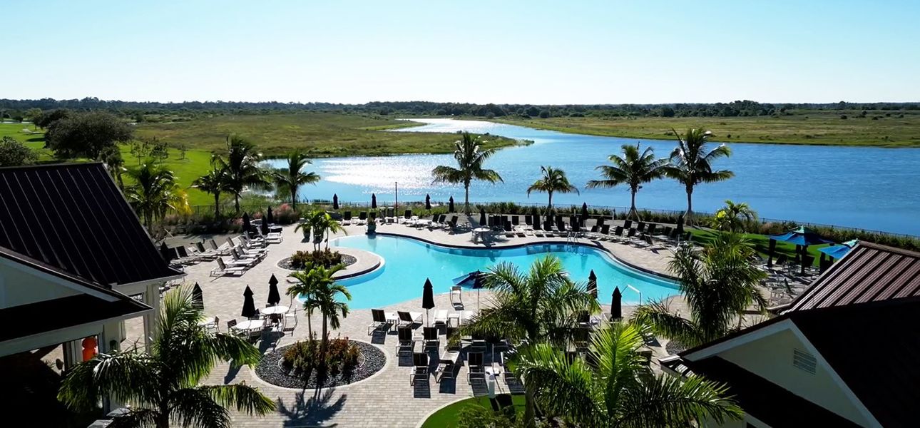 River Hall Country Club Swimming Pool Community Hero Image