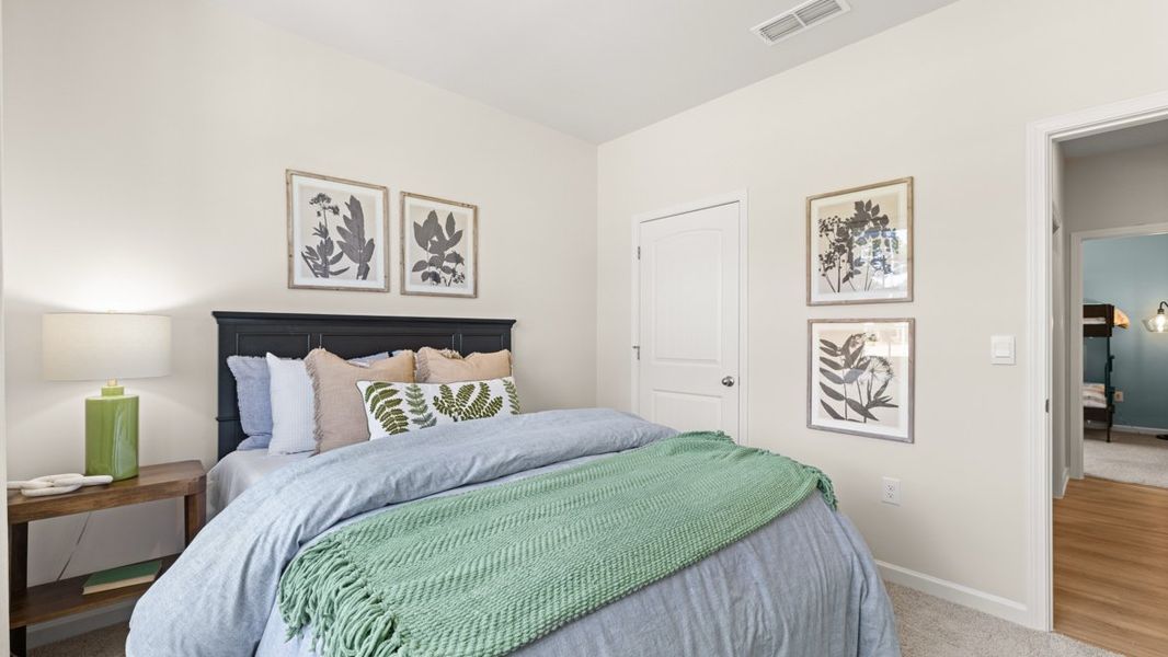 Furnished interior in a model home at Northberry in Rome (Image 49).