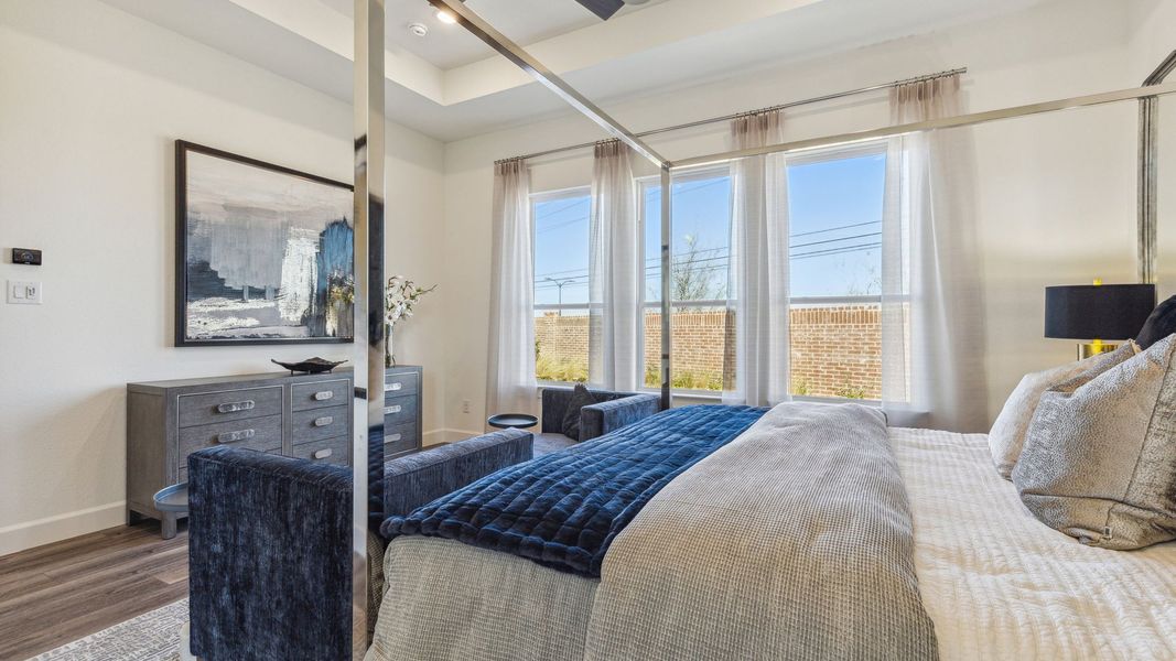 Furnished interior in a model home at Village on Main Street in Frisco (Image 35). Furnished interior in a model home at Village on Main Street in Frisco (Image 35).