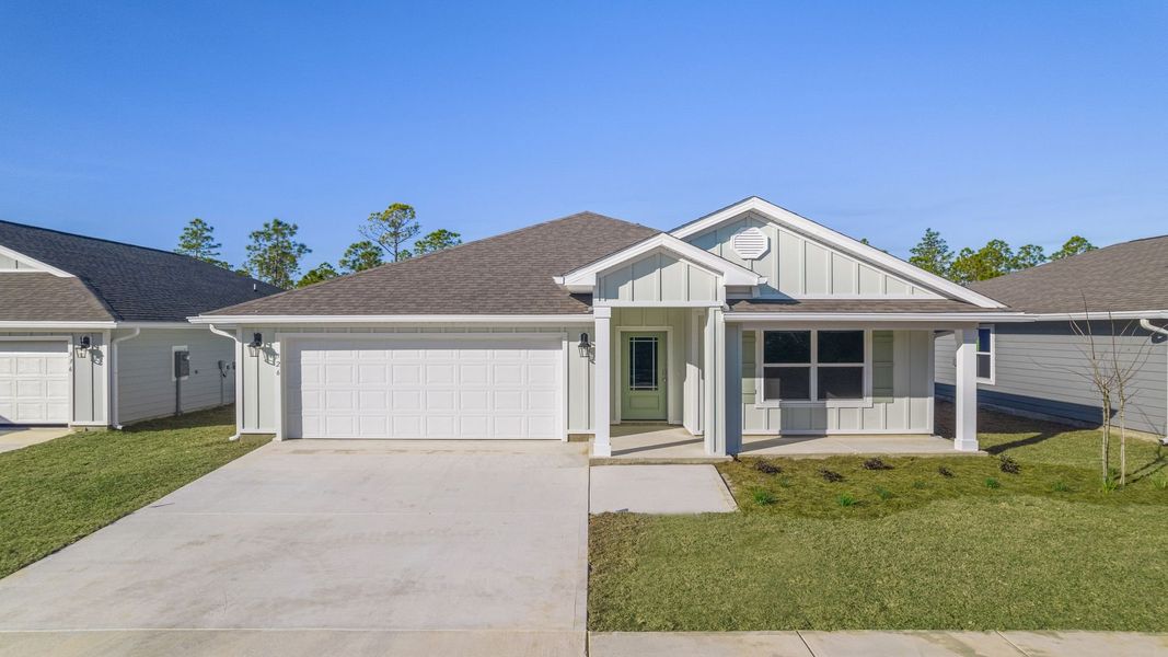 Front exterior of a home in the Palmetto Bluff community, located in Port Saint Joe, FL (Image 16).