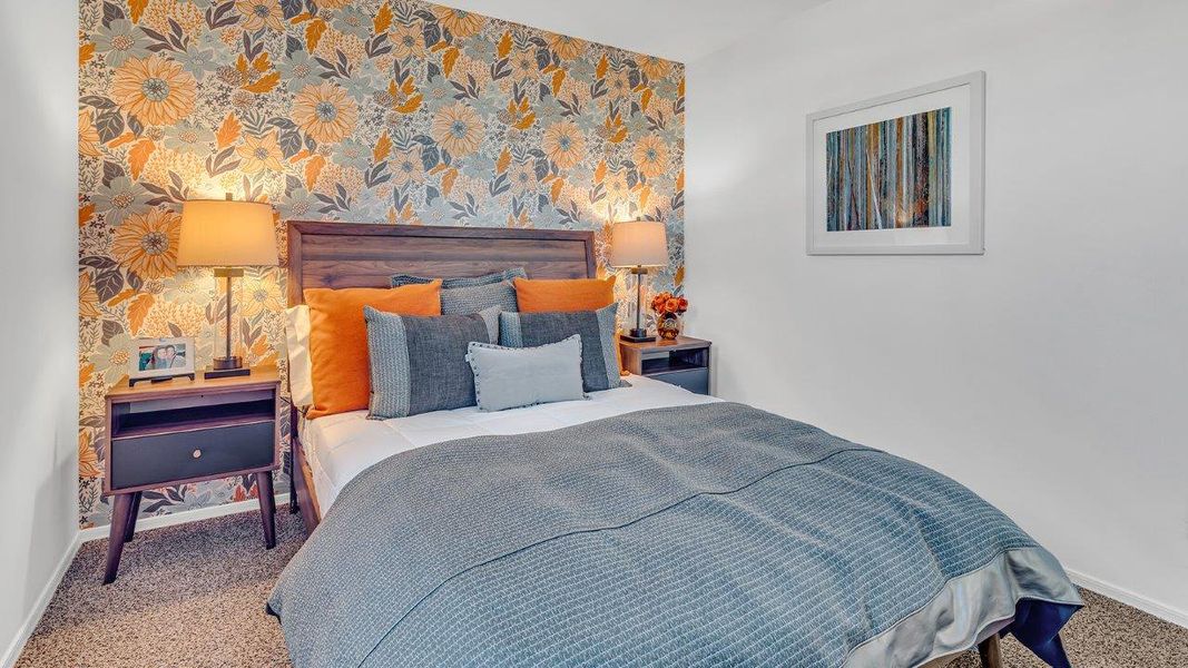 Furnished interior in a model home at Senita Crossing in Tucson (Image 42).