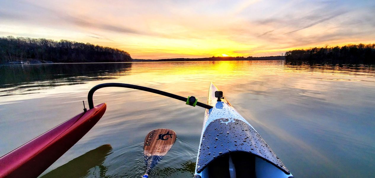 Boating on lake wylie