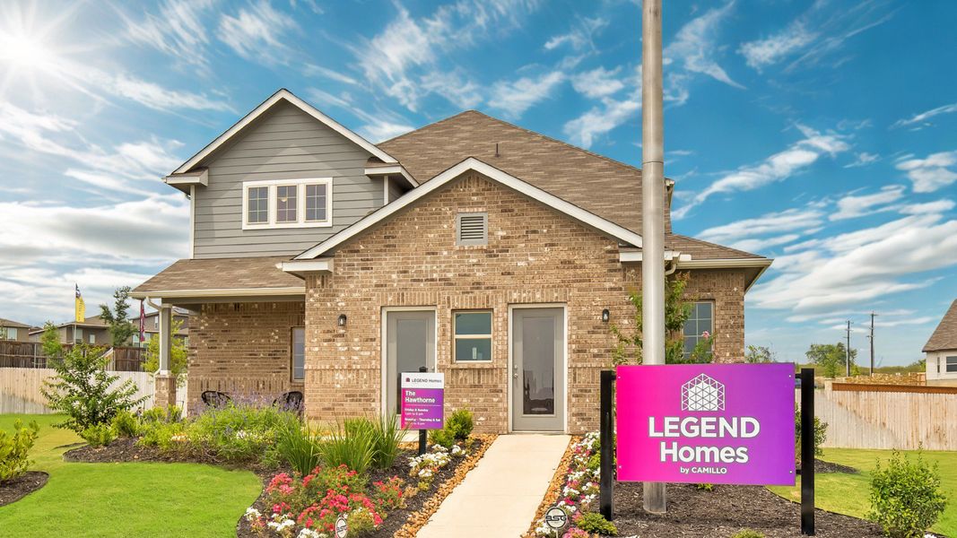 Cinco Lakes Model Home Exterior Cinco Lakes Model Home Exterior