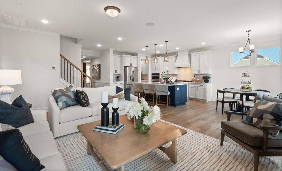 Furnished interior in a model home at Alexander Landing in Mint Hill (Image 23). Furnished interior in a model home at Alexander Landing in Mint Hill (Image 23).