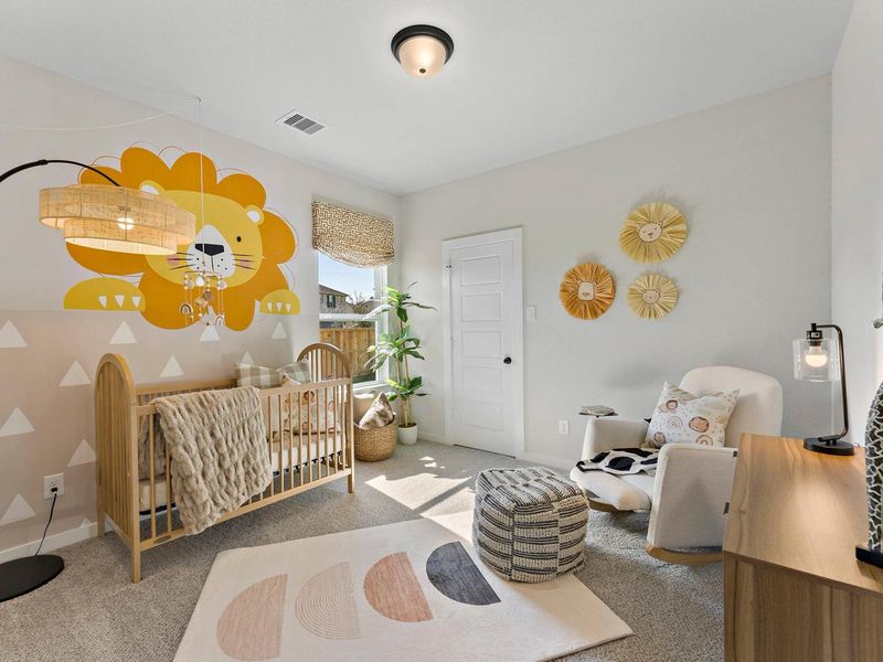 Furnished interior in a model home at Sundance Cove in Crosby (Image 28).