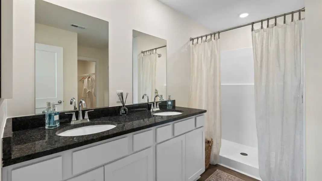 Furnished interior in a model home at Westland Ridge in Cleveland (Image 25).