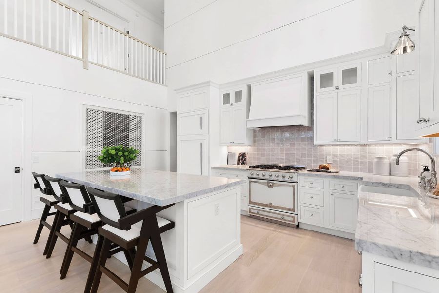 Furnished interior in a model home at Ferncliff at Cotswold in Charlotte (Image 10).