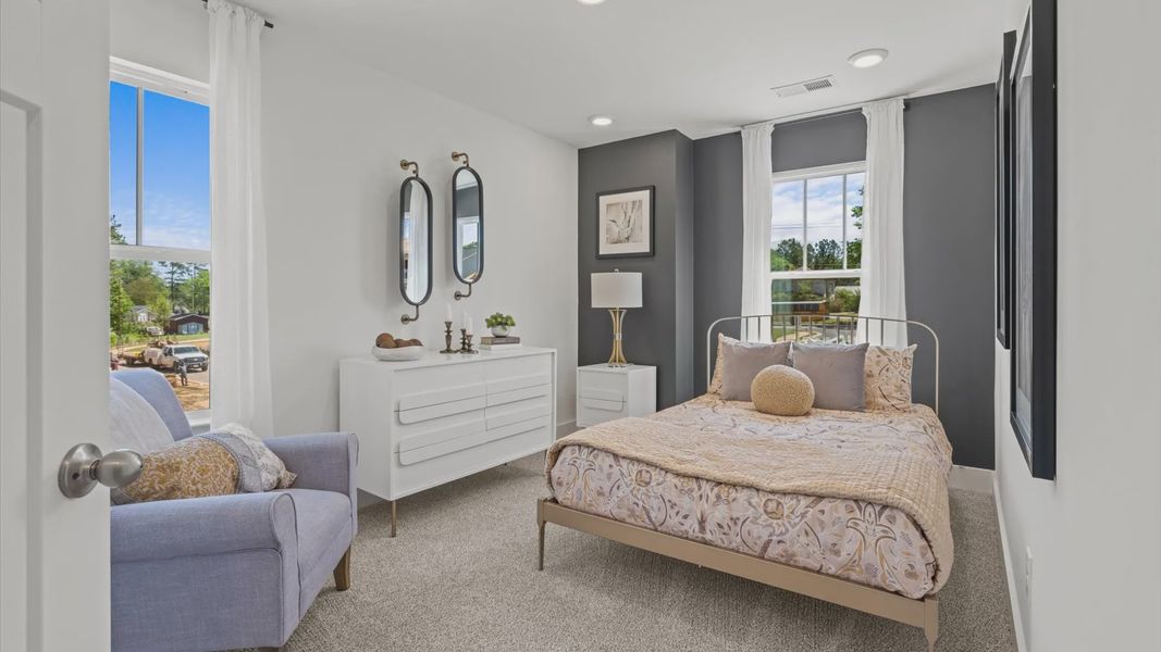 Furnished interior in a model home at Silo Ridge in Anderson (Image 23). Furnished interior in a model home at Silo Ridge in Anderson (Image 23).