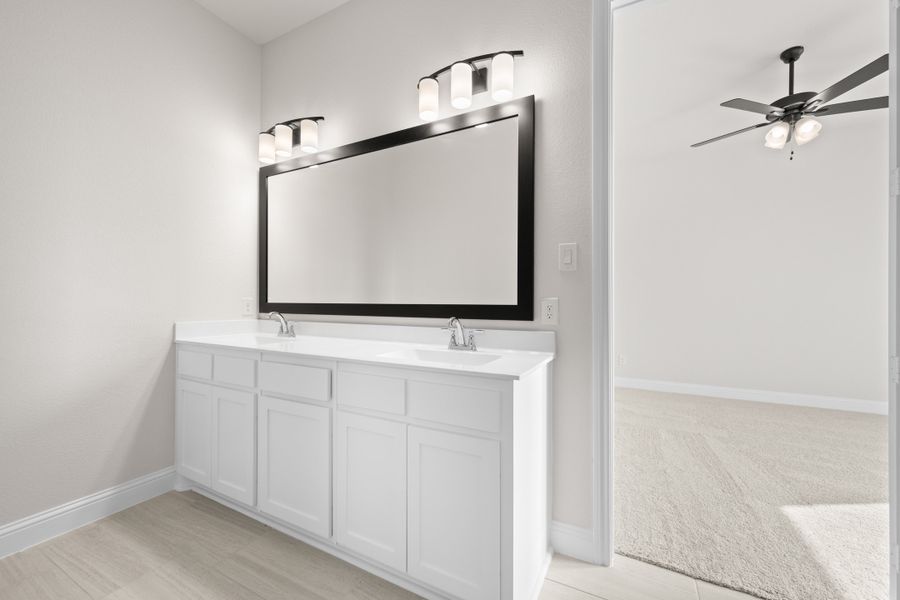 Furnished interior in a model home at Villages of Walnut Grove in Midlothian (Image 8). Furnished interior in a model home at Villages of Walnut Grove in Midlothian (Image 8).