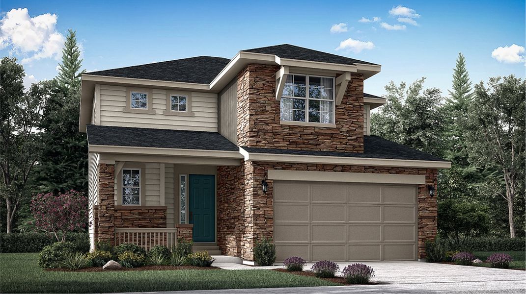 Image 3 of the Willow Bend: The Pioneer Collection community in Thornton, CO.