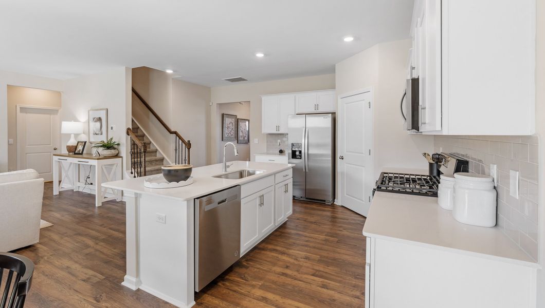 Furnished interior in a model home at Woodglen in Piedmont (Image 6).