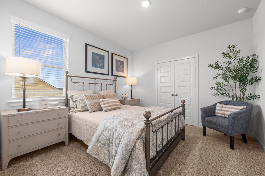 Furnished interior in a model home at Rancho San Gabriel in Georgetown (Image 10). Furnished interior in a model home at Rancho San Gabriel in Georgetown (Image 10).