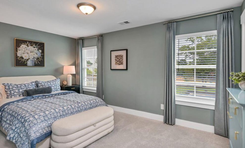 Furnished interior in a model home at Lake Carolina Townhomes in Columbia (Image 21). Furnished interior in a model home at Lake Carolina Townhomes in Columbia (Image 21).