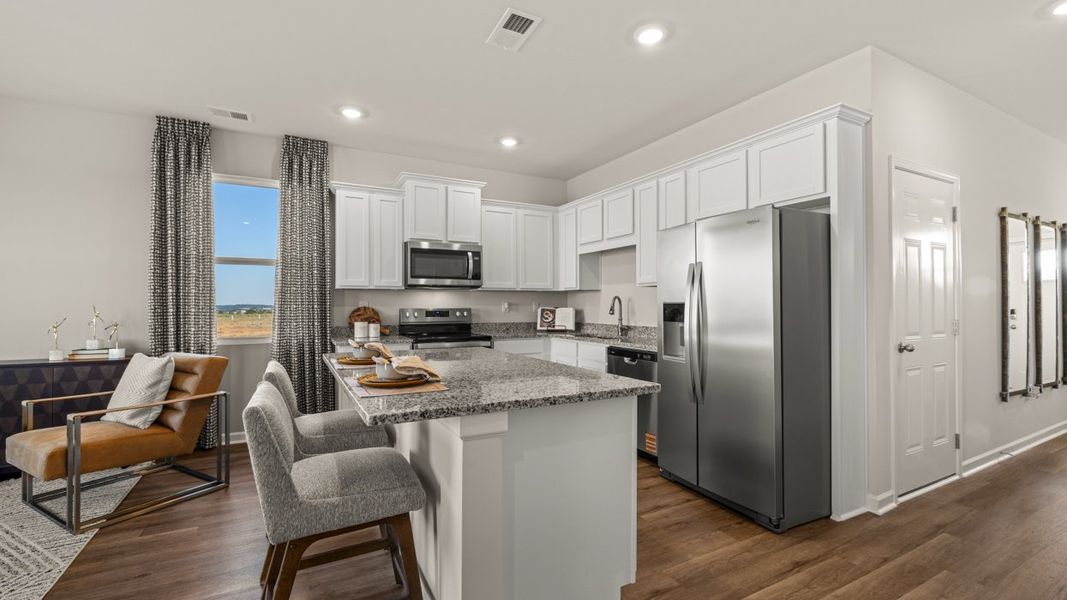 Furnished interior in a model home at Weatherstone in Grovetown (Image 8).