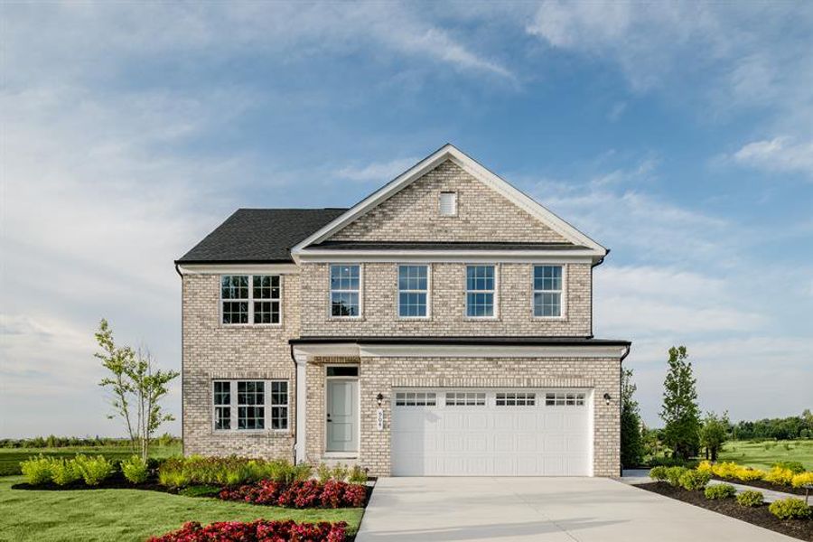 Front exterior of a home in the Emerson Hills community, located in Cane Ridge, TN (Image 2).
