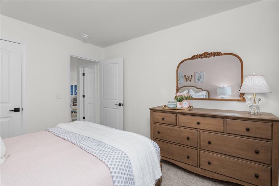 Furnished interior in a model home at Southbridge in Sumter (Image 40).