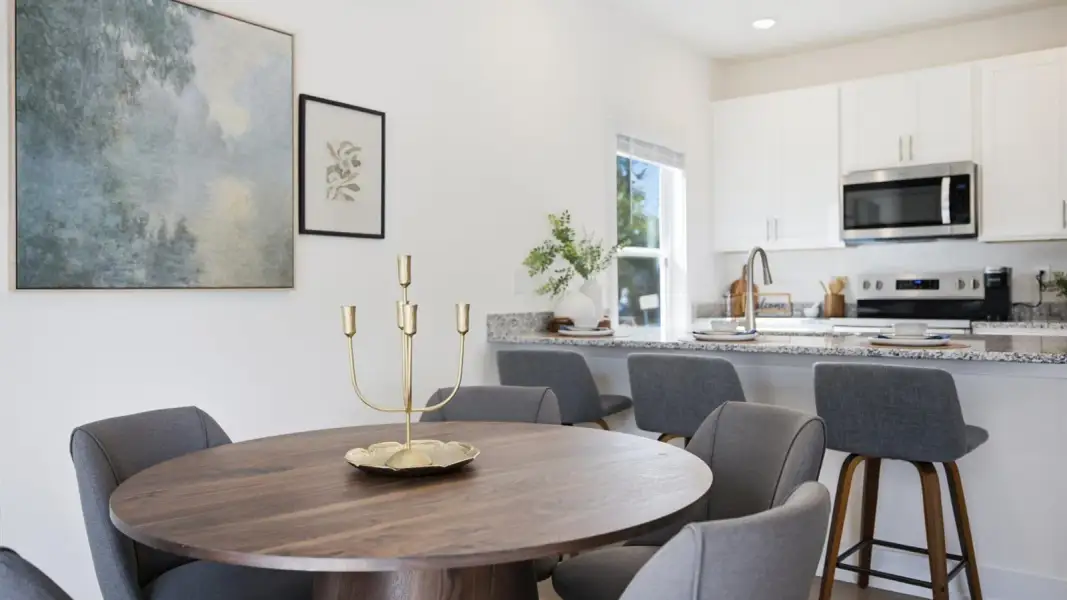 Furnished interior in a model home at Oak Vista in Knoxville (Image 17).