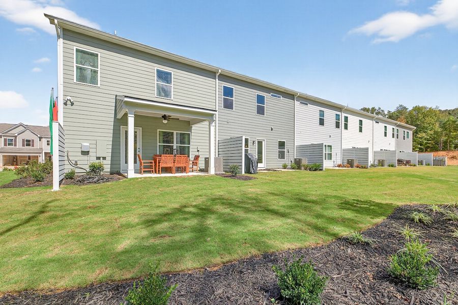 Exterior details of a home in Glendale Towns, Conyers (Image 18). Exterior details of a home in Glendale Towns, Conyers (Image 18).