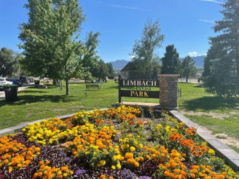 Front exterior of a home in the Willow Springs Ranch community, located in Monument, CO (Image 8).