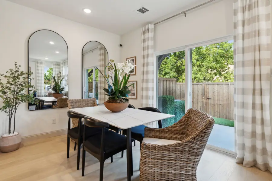 Furnished interior in a model home at Midtown GP in Grand Prairie (Image 8).