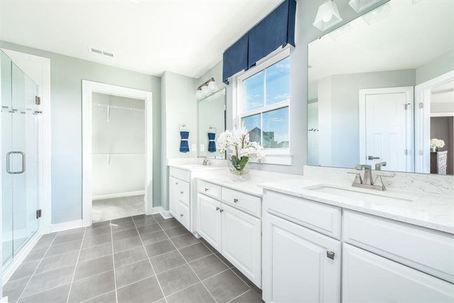 Furnished interior in a model home at Berkeley in Spartanburg (Image 7).