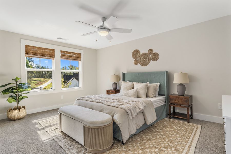 Furnished interior in a model home at South Park in Piedmont (Image 32).