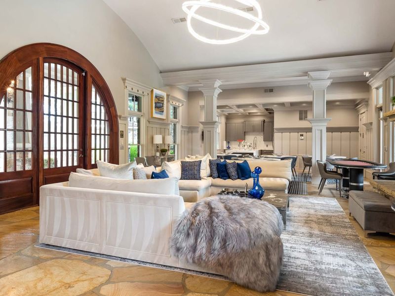 Furnished interior in a model home at The Village at Towne Lake in Woodstock (Image 30).