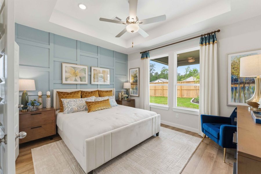 Furnished interior in a model home at Cielo in Cut and Shoot (Image 25).