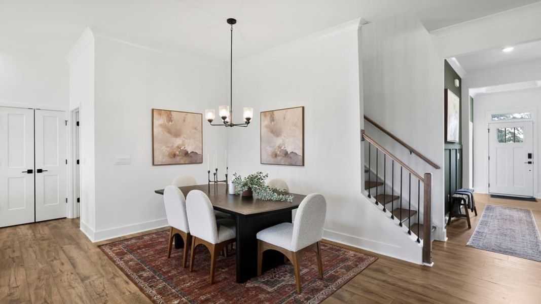 Furnished interior in a model home at Williams Ridge in Woodruff (Image 11).