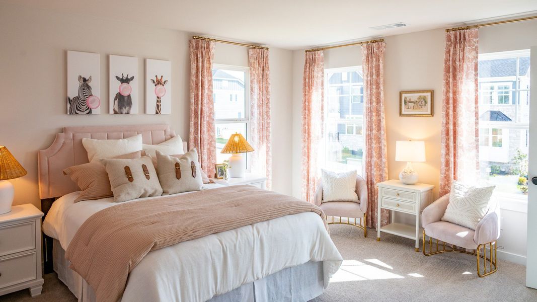 Furnished interior in a model home at Spring Branch in Smyrna (Image 19).