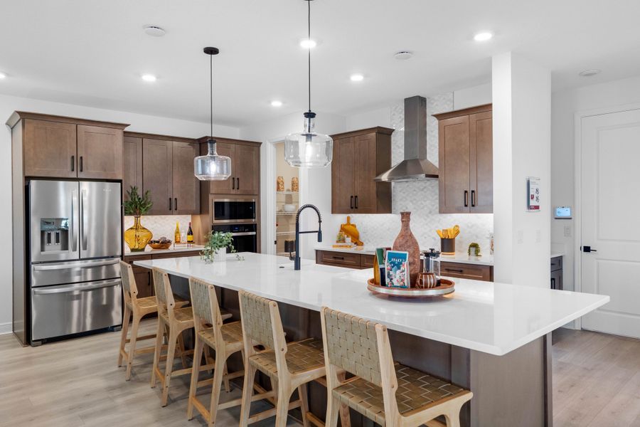 Furnished interior in a model home at Acuera Estates in Apopka (Image 14).