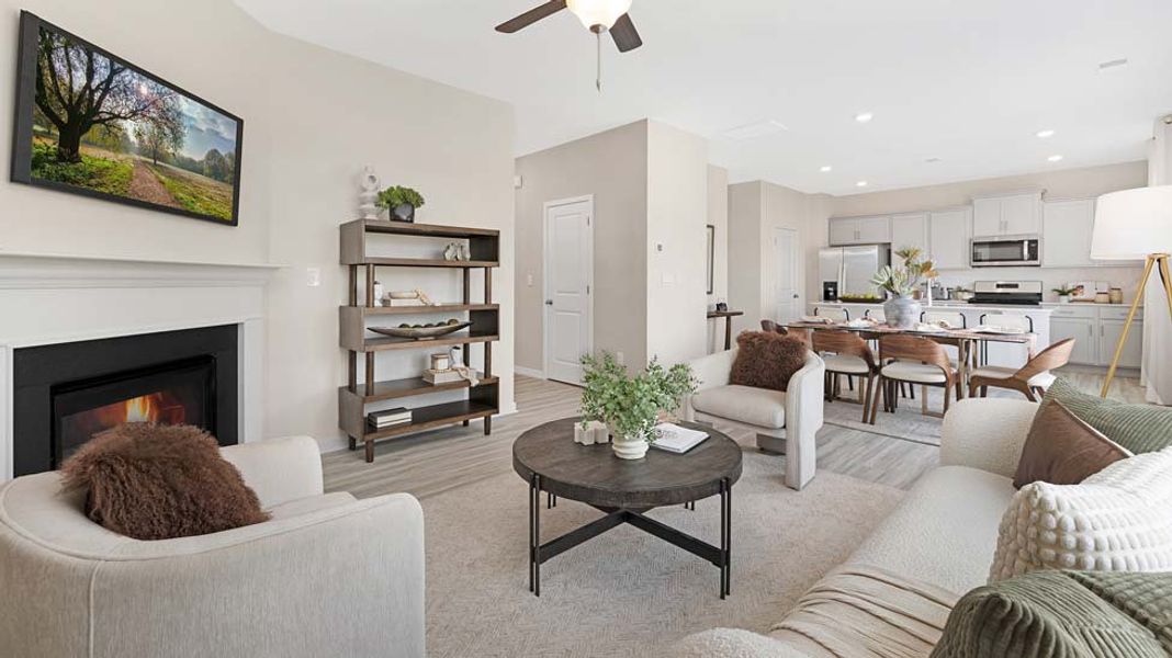 Furnished interior in a model home at Silverstein in Salisbury (Image 9). Furnished interior in a model home at Silverstein in Salisbury (Image 9).
