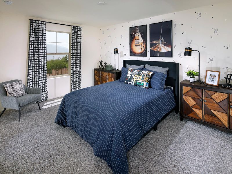 Furnished interior in a model home at Sunset Crest - Signature Series in Tucson (Image 15). Furnished interior in a model home at Sunset Crest - Signature Series in Tucson (Image 15).
