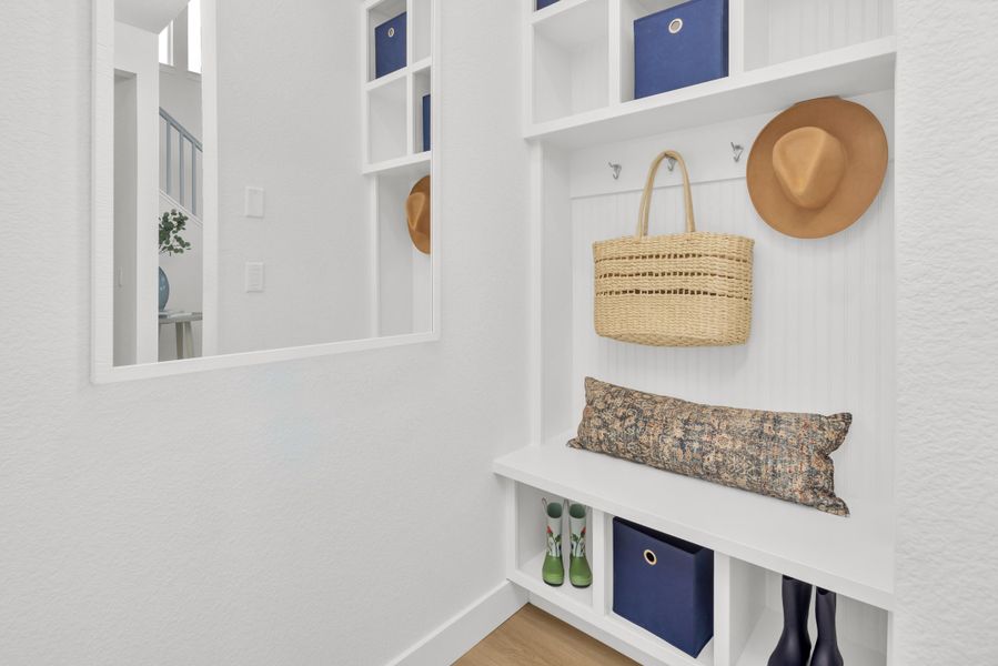 Plan C407 Mud Room by American Legend Homes Plan C407 Mud Room by American Legend Homes