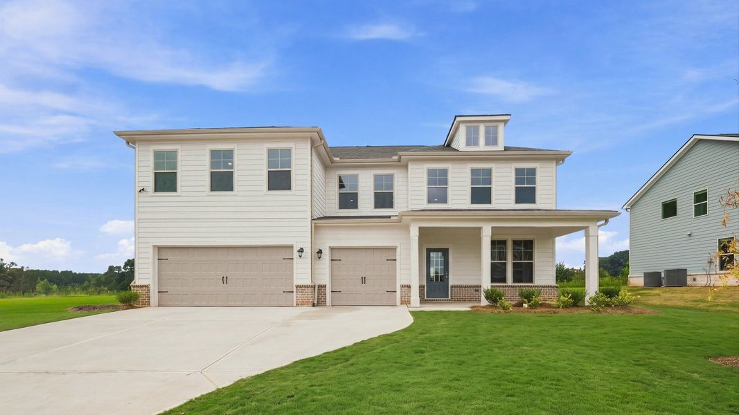 Front exterior of a home in the Brighton community, located in Locust Grove, GA (Image 15).