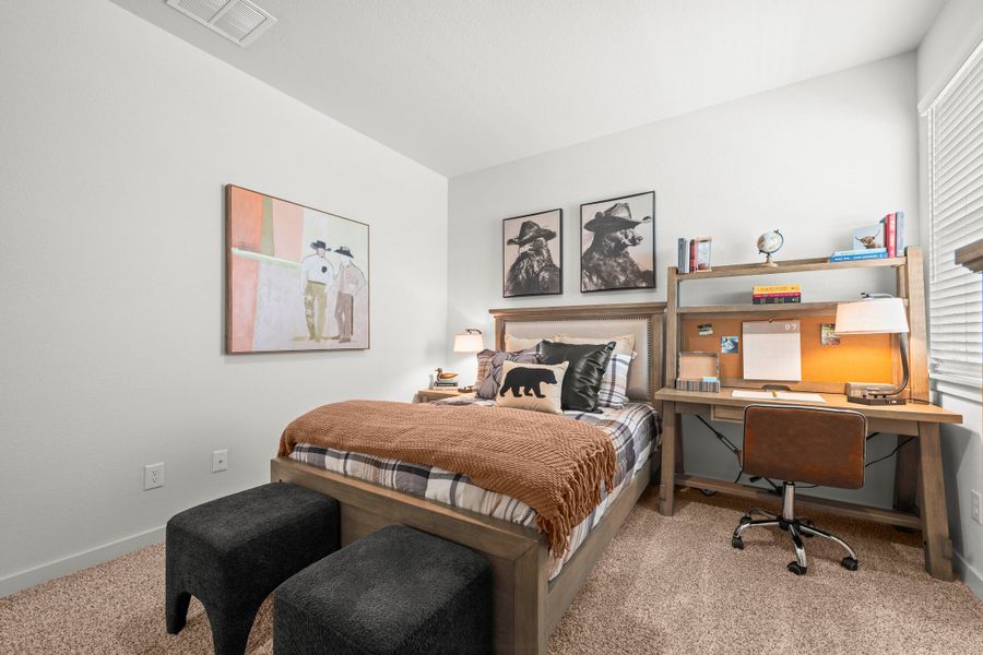 Furnished interior in a model home at Rancho San Gabriel in Georgetown (Image 8). Furnished interior in a model home at Rancho San Gabriel in Georgetown (Image 8).