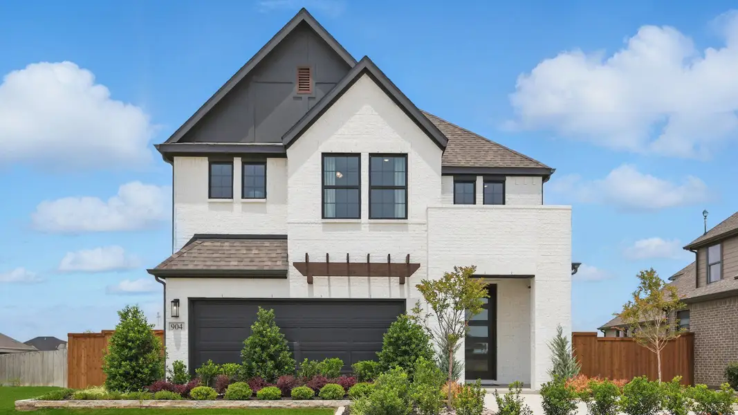 Front exterior of a home in the Westridge Journey community, located in McKinney, TX (Image 1). Front exterior of a home in the Westridge Journey community, located in McKinney, TX (Image 1).
