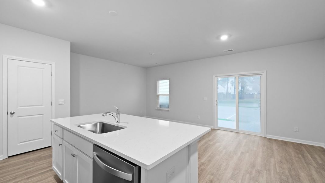 Furnished interior in a model home at Garbon Fields in Summerville (Image 14).
