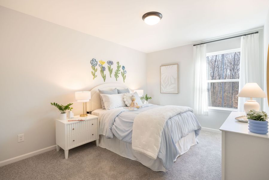 Furnished interior in a model home at River Rock in Winston-Salem (Image 11).