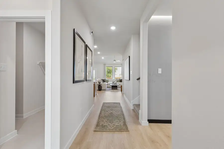 Furnished interior in a model home at Cibolo Hills West in Fort Worth (Image 8).