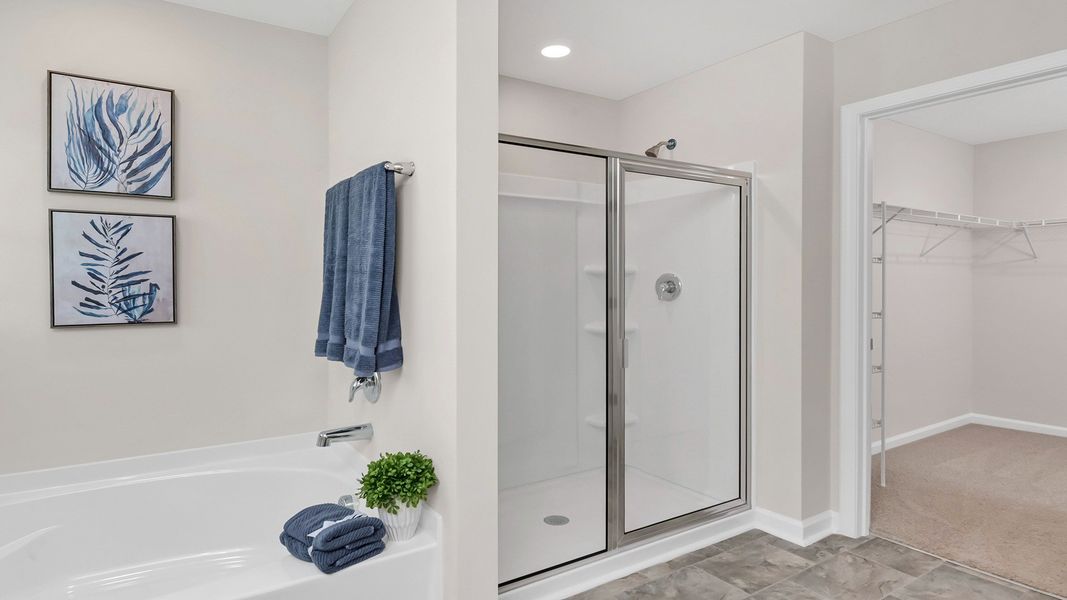 Furnished interior in a model home at Gates Village in Lugoff (Image 27).