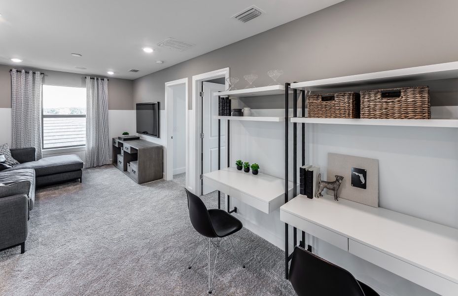 Loft Spaces Designed with You in Mind by Pulte Homes - Your Ideal New Home Builder.