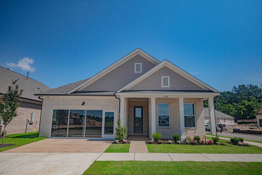 Front exterior of a home in the Amherst community, located in Cordova, TN (Image 2).