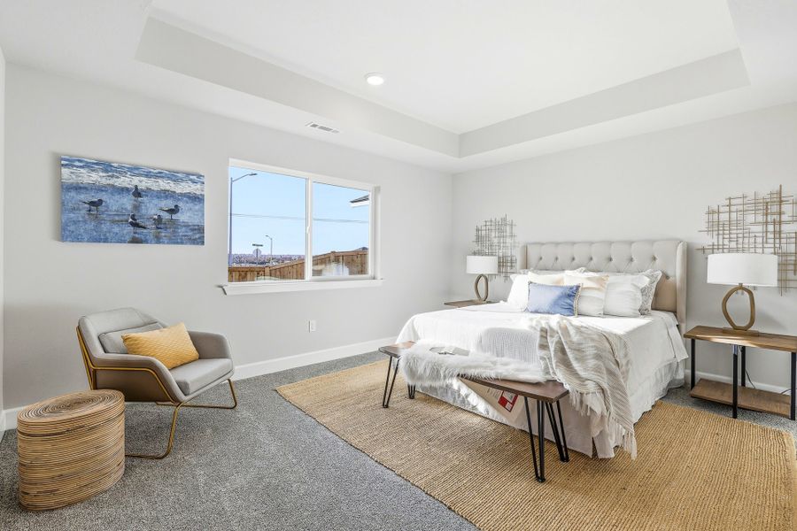 Furnished interior in a model home at Upland Meadows in Hermiston (Image 23).